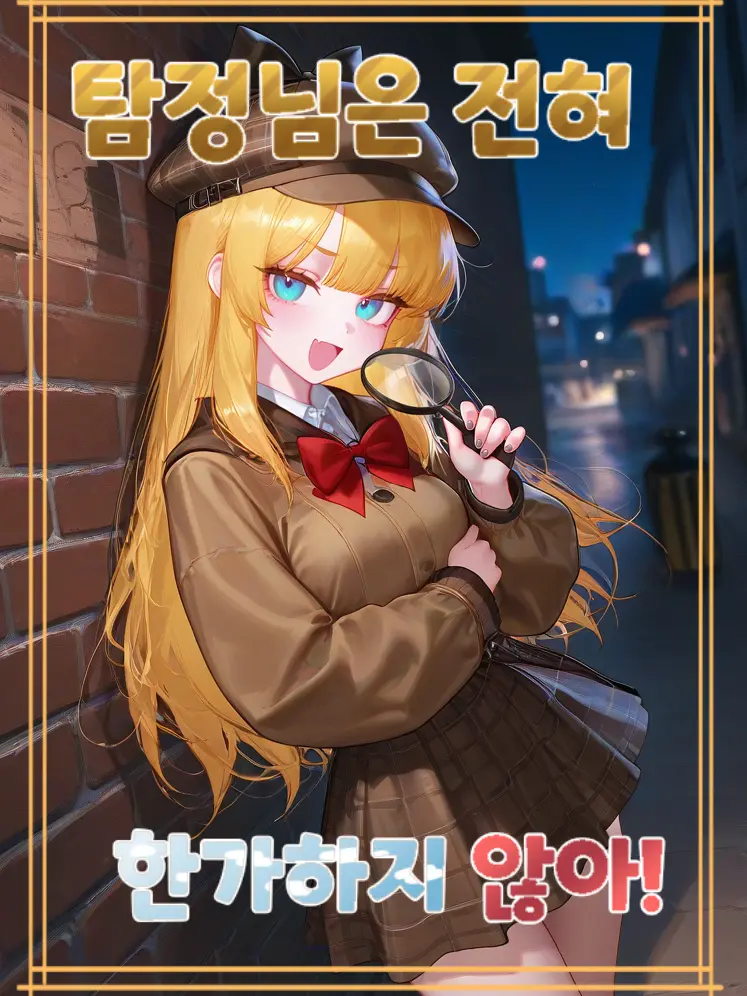 1E34의 말괄량이 탐정님