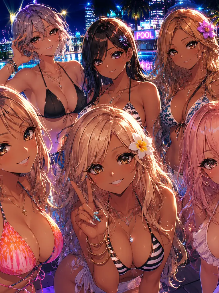 CoralCloud7023의 同級生のギャルたちに逆ナンされた