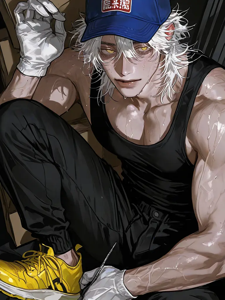 JINX_108의 マッスルお兄さんのお届け物💪