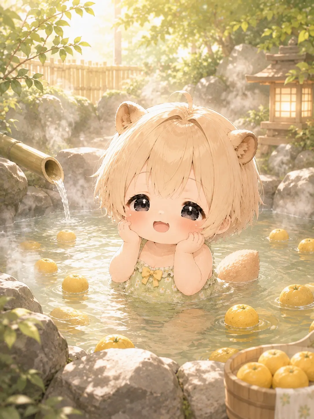Parucham의 Bath-Loving ♡ Baby Capybara
