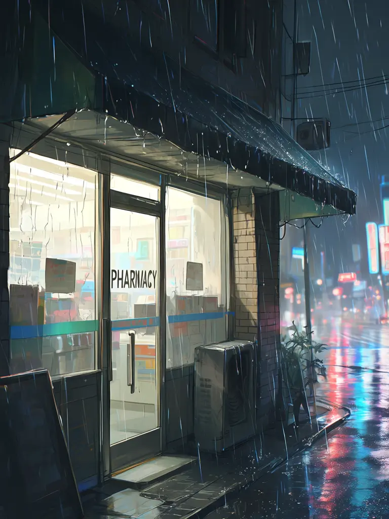 ClassyCrow1687의 雨降る薬局通り