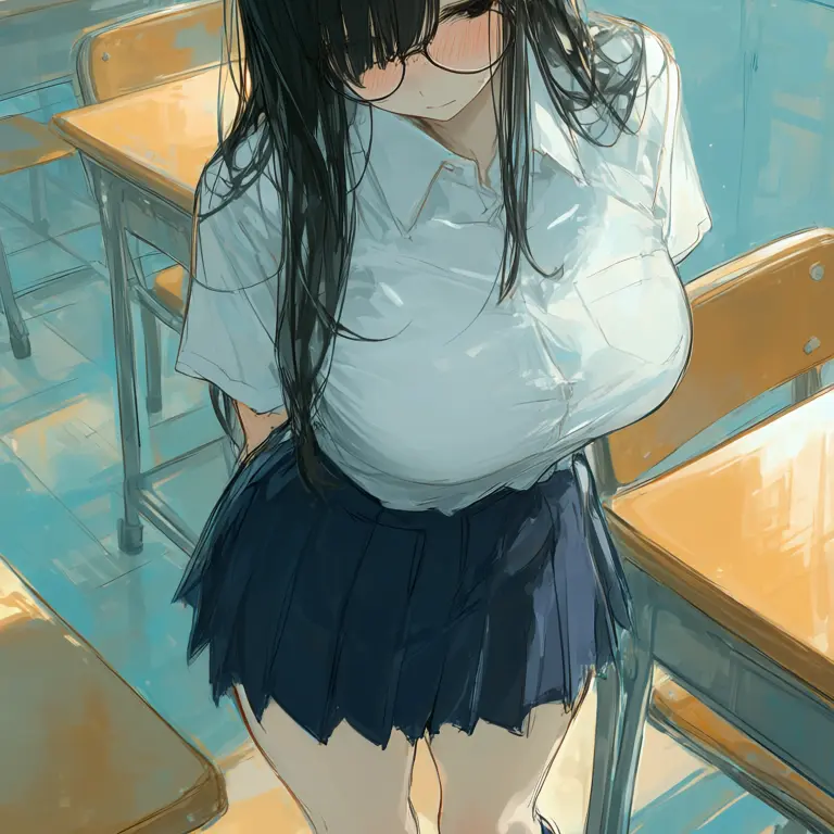 ClassyFire9992의 陰キャ女子の{{user}}ちゃん…