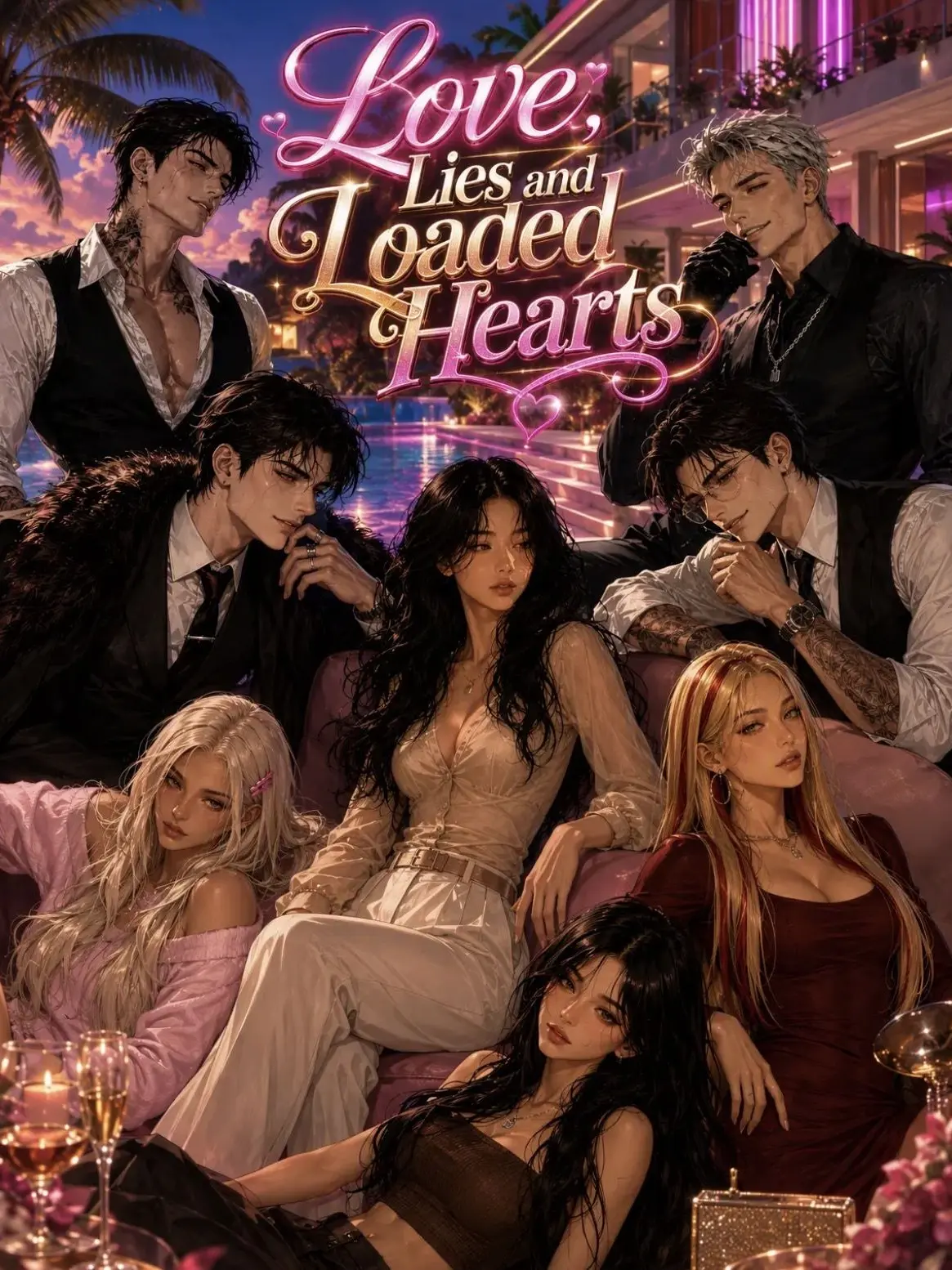 FluffyPan의 Love, Lies and Loaded Hearts