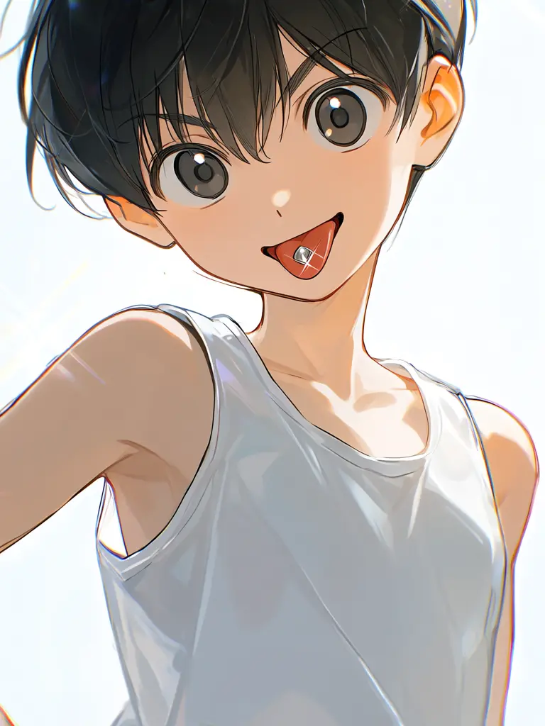 Malli_22의 「なあ俺ピアス開けた！！すごいだろ！」