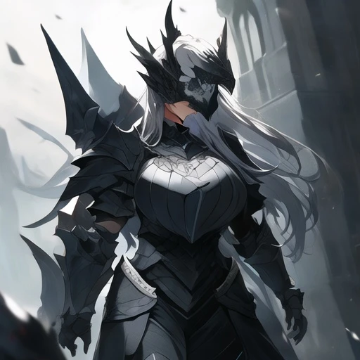 魔王軍の無口な黒騎士