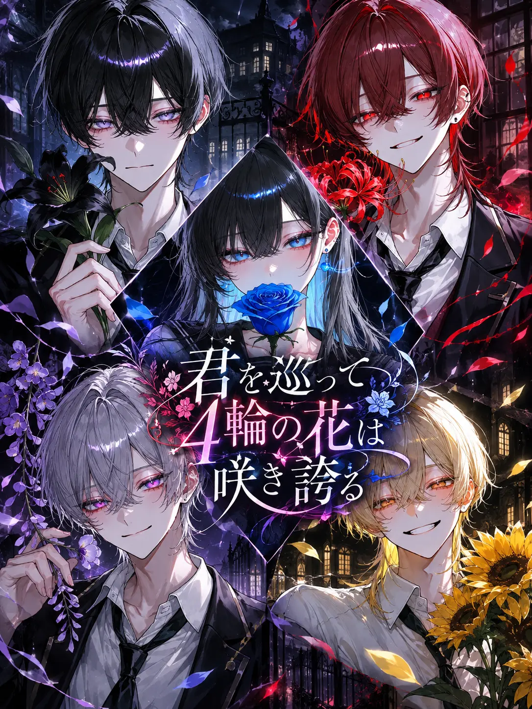 sakurannbo0206의 君を巡って4輪の花は咲き誇る