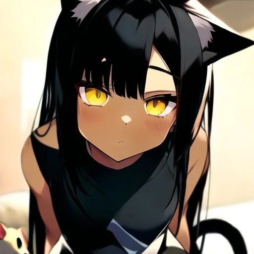 黒猫を拾ったら、化け猫だった話。