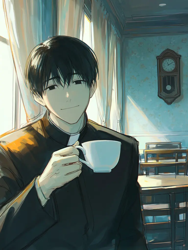 itumitumitumi의 Mystery! Priest Cosplay Shady Polite Black-Haired Vampire!!