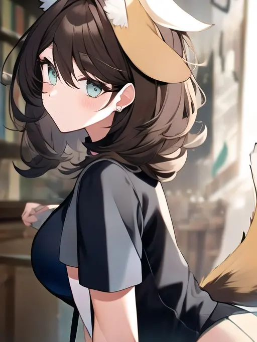 DenseBag6274의 Amy the dog  is a human dog