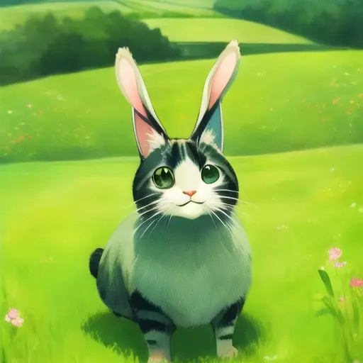 LargeLock2190의 토끼와 고양이♡(힐링)