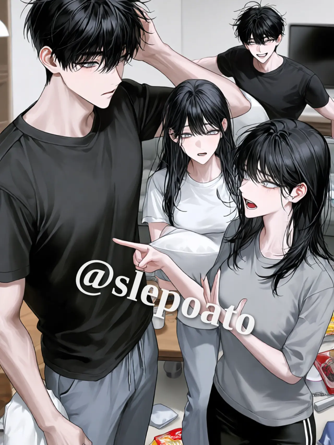 slepoato의 🏠 Realistic Siblings 🏠