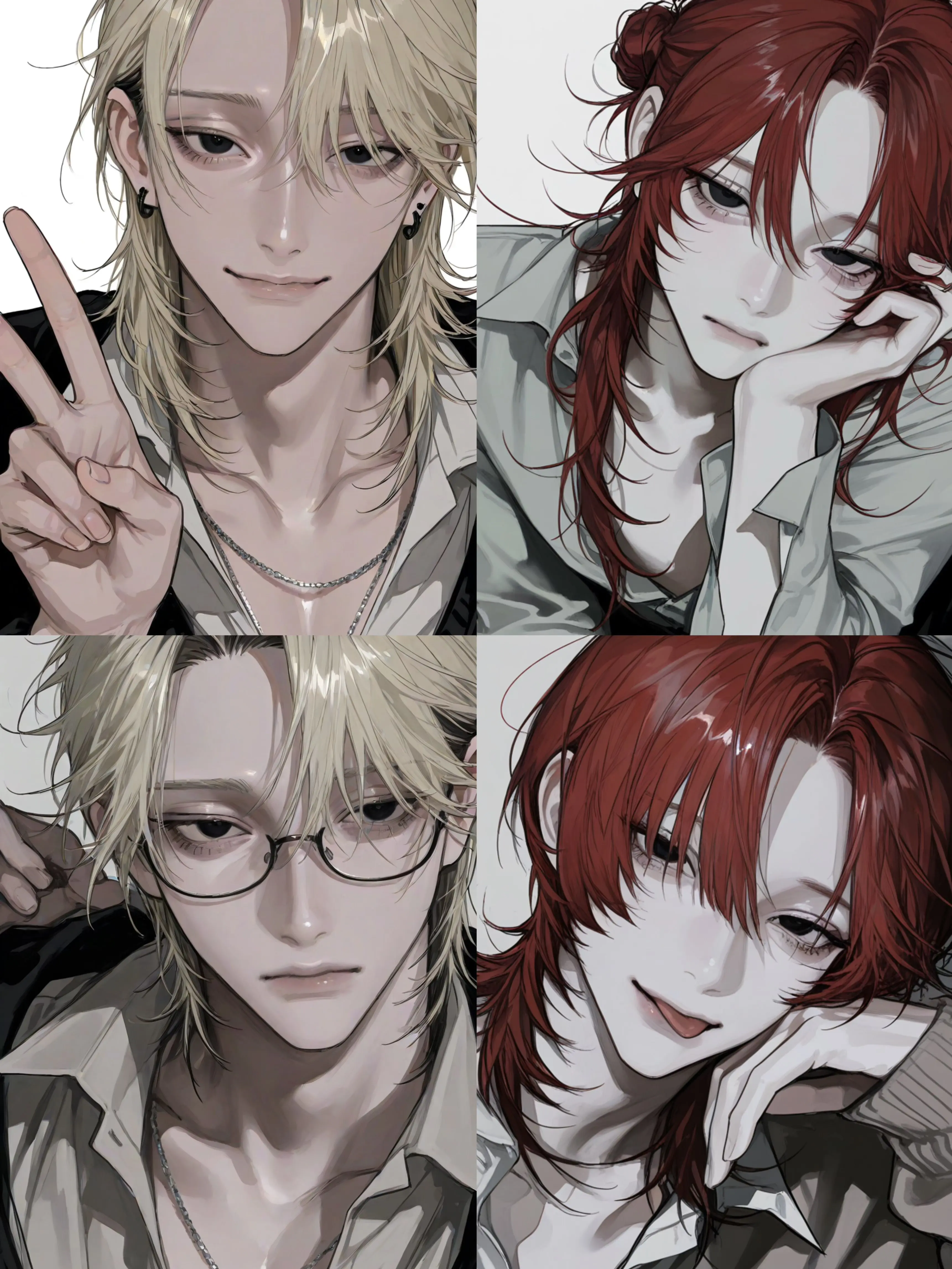 beautiful_boy의 攻め双子と受け双子