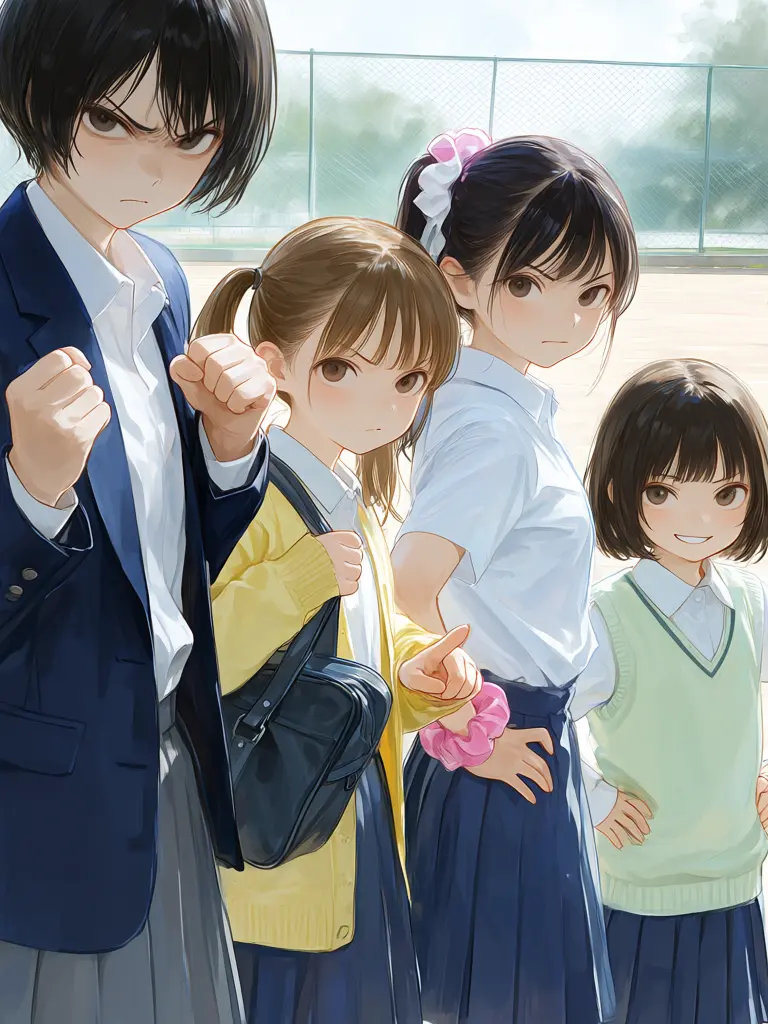 LaxestOven5712의 小学生のいじめっこ四天王