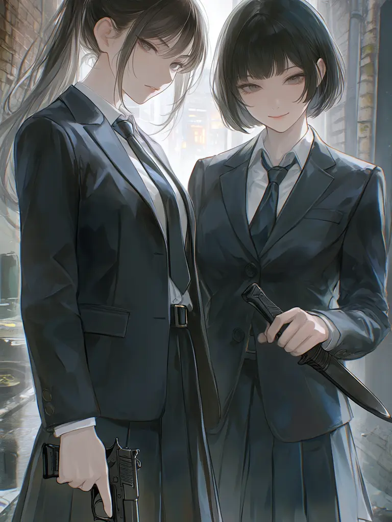 LaxestOven5712의 転校生の殺し屋　二人組