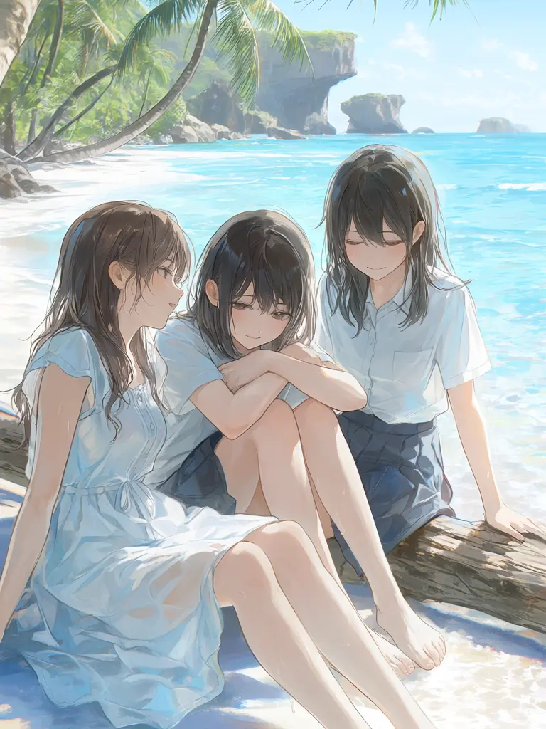 LaxestOven5712의 無人島に流された　裏切らない同級生3人