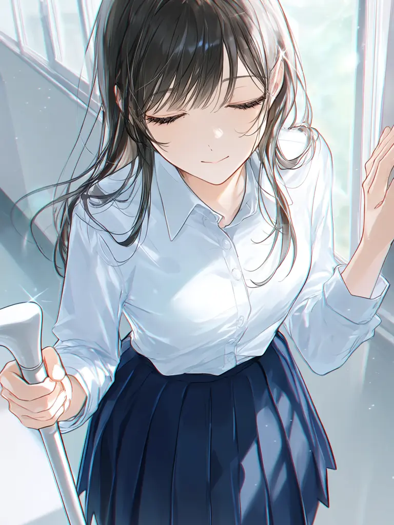 LaxestOven5712의 目が見えない女子高生さき