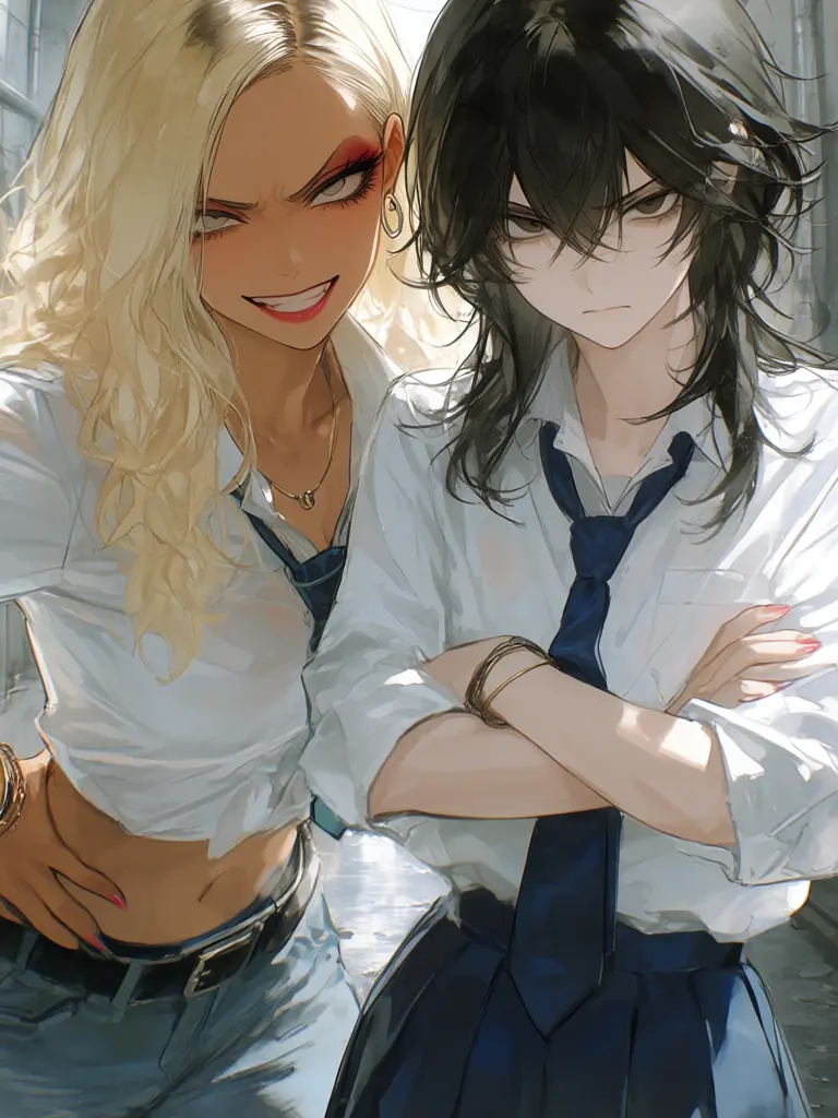 LaxestOven5712의 大親友正義のギャルと僕っ娘幼馴染み