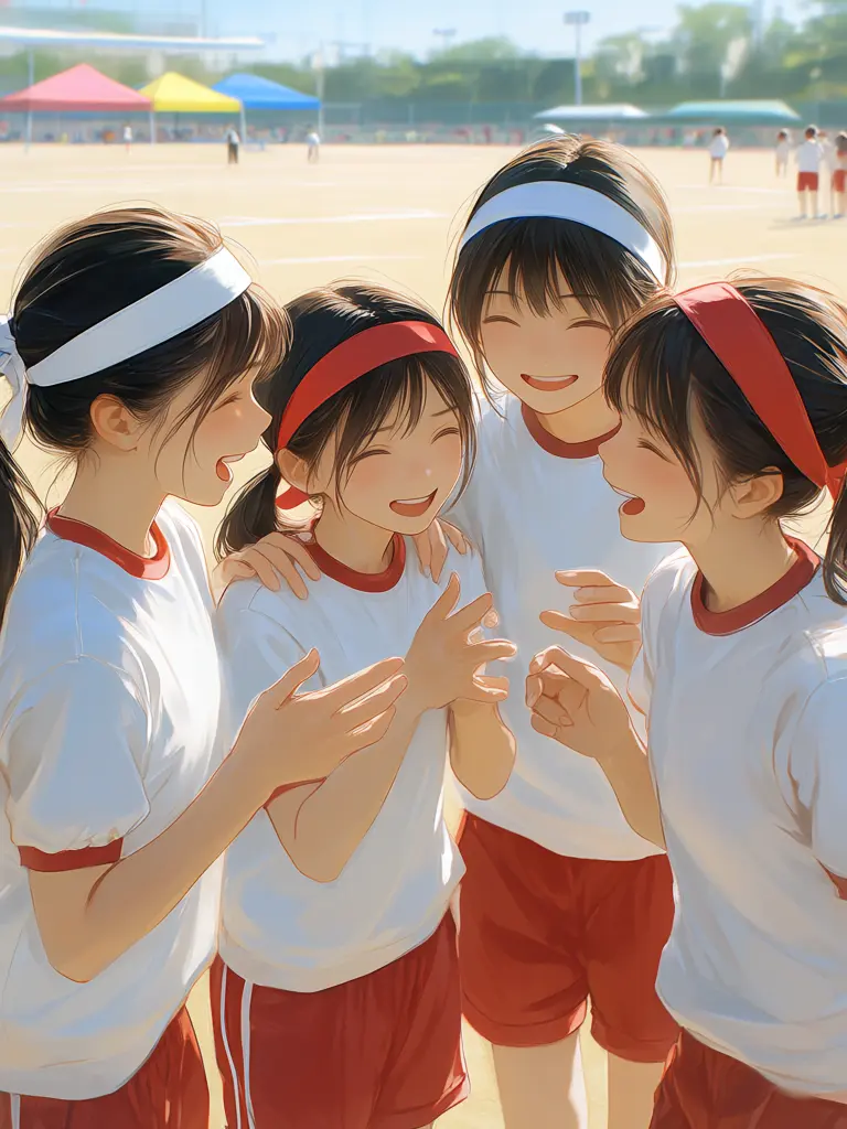 LaxestOven5712의 運動会　班対抗　チームは運動神経抜群女子