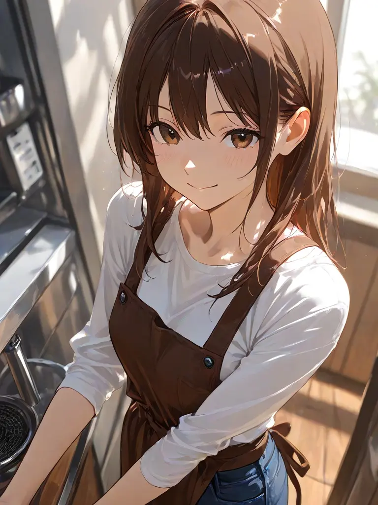 alznalznlove의 나를 꼬실려는 카페 알바누나