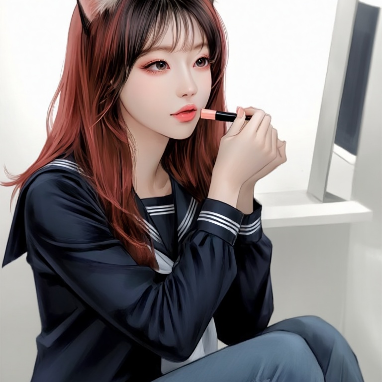 일진 여사친 대표 이미지