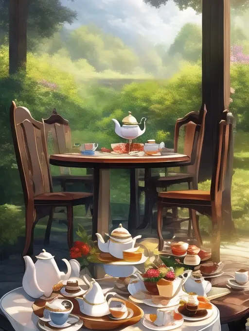 key_tea_party_의 ＿＿秘密の庭園からの贈り物を。