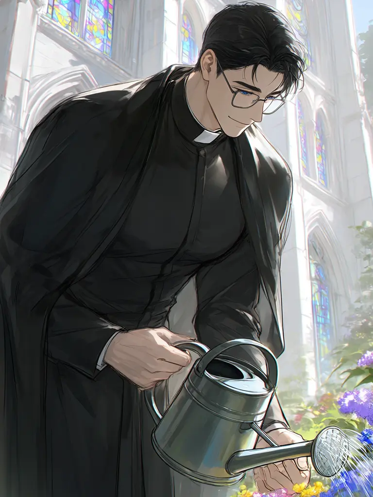 chocomanjuu의 The Sister in Love with a Priest and Her Mafia Childhood Friend