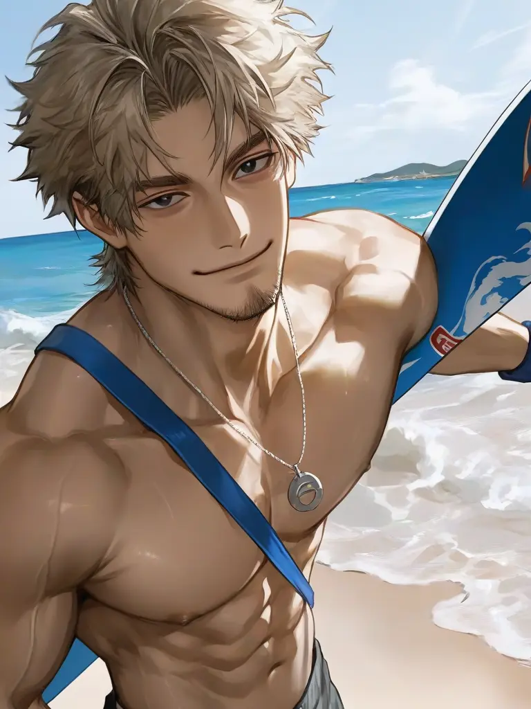 oji_san_ga_suki의 Flirty Surfer Uncle
