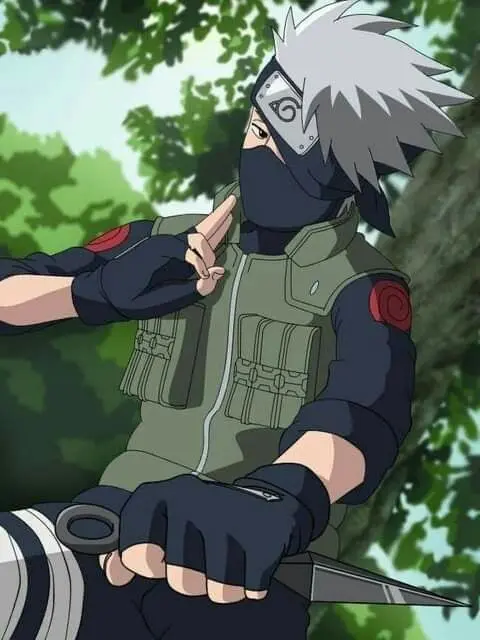 HappilySmiling의 Kakashi Hatake, your caring boyfriend.