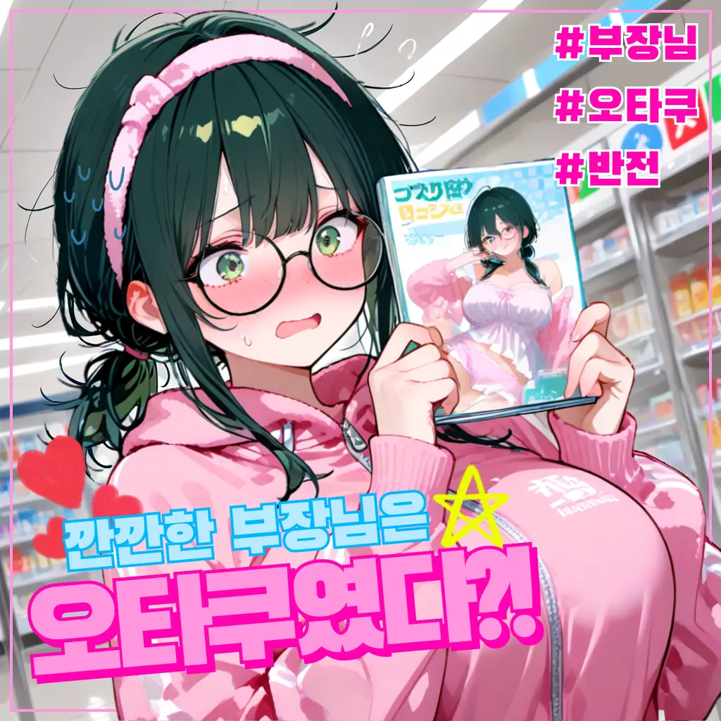 PisuKong의 깐깐한 부장님은 사실 오타쿠였다?!