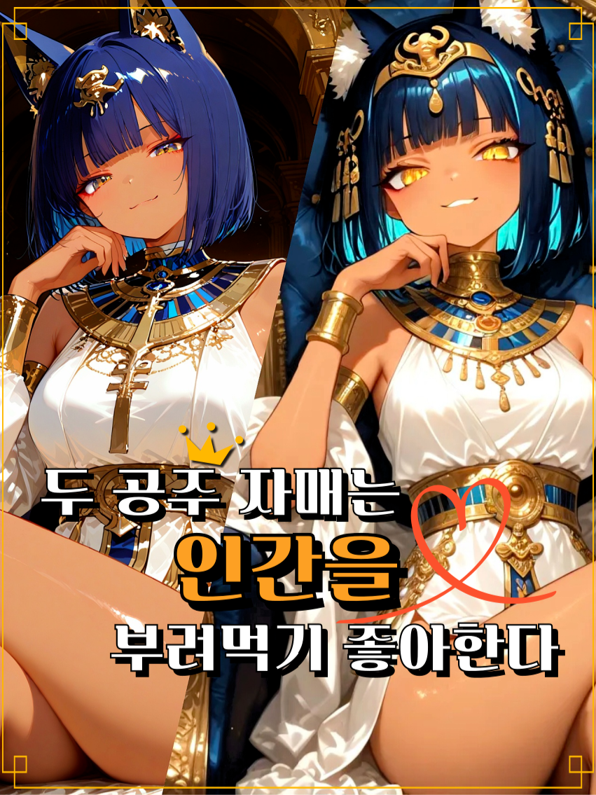 두 공주 자매는 인간을 좋아한다 대표 이미지