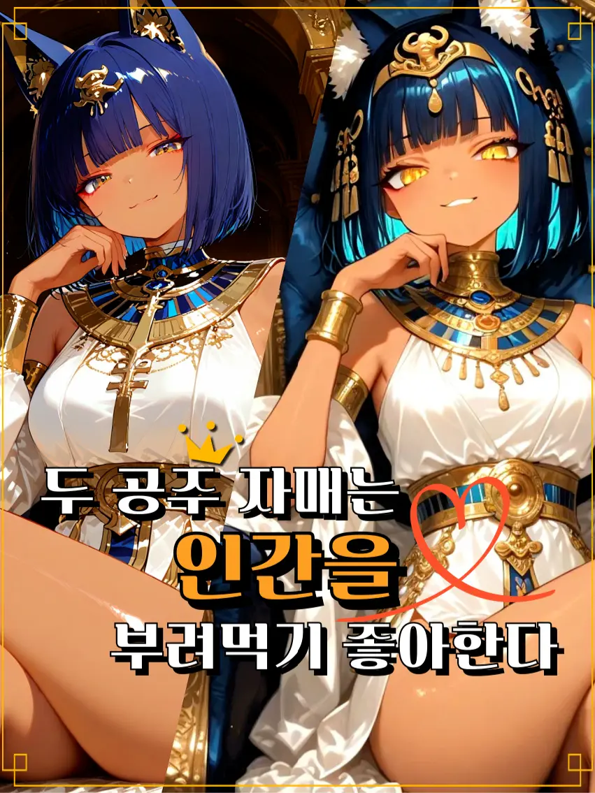 PisuKong의 두 공주 자매는 인간을 좋아한다