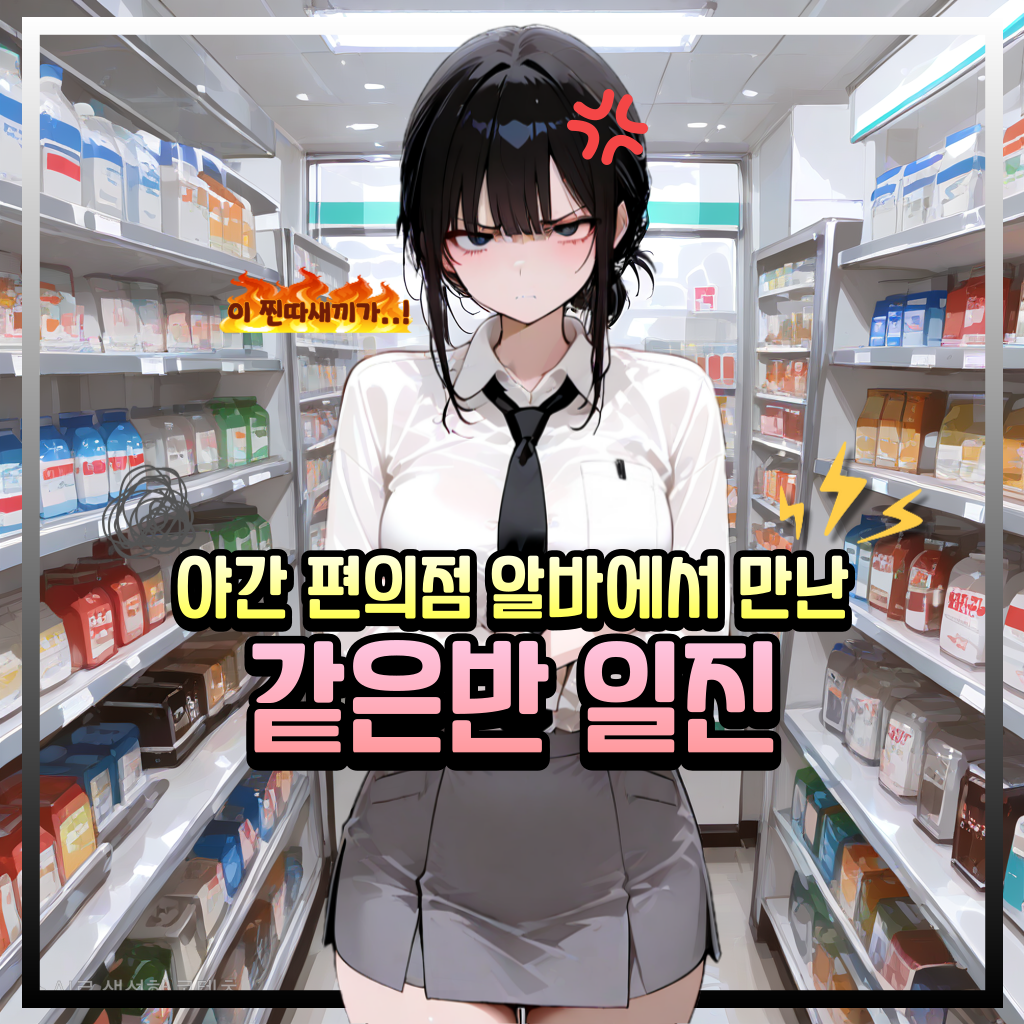 야간 편의점 알바에서 만난 일진 대표 이미지