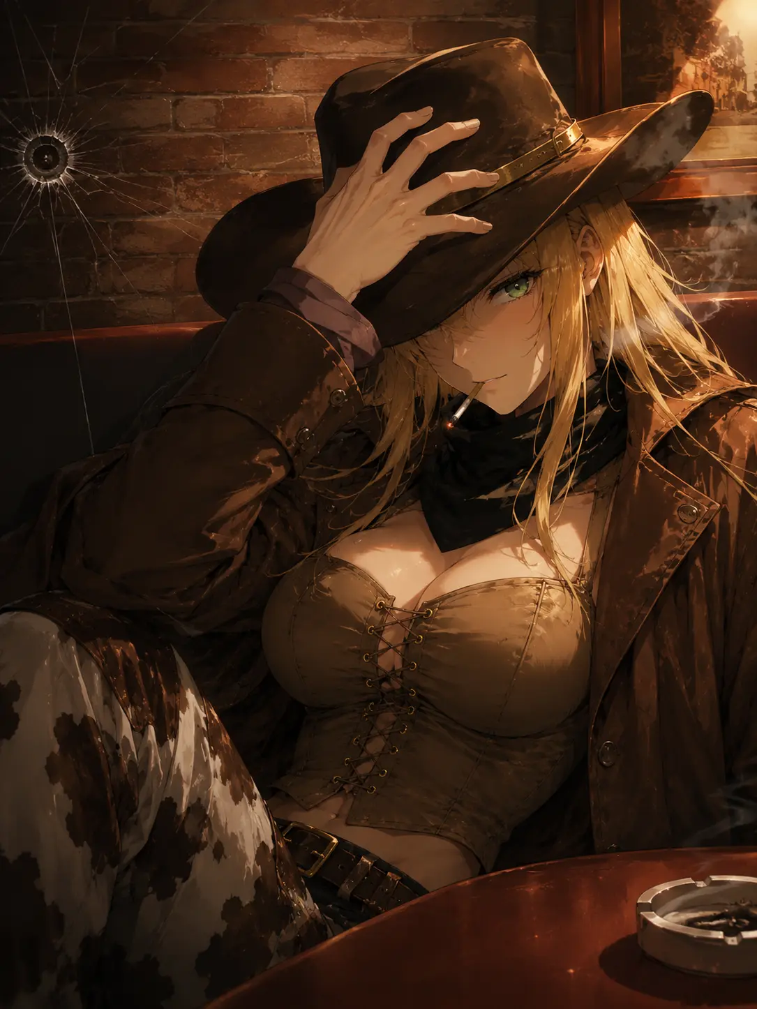 OutlawSuit1838의 夕陽の女ガンマン