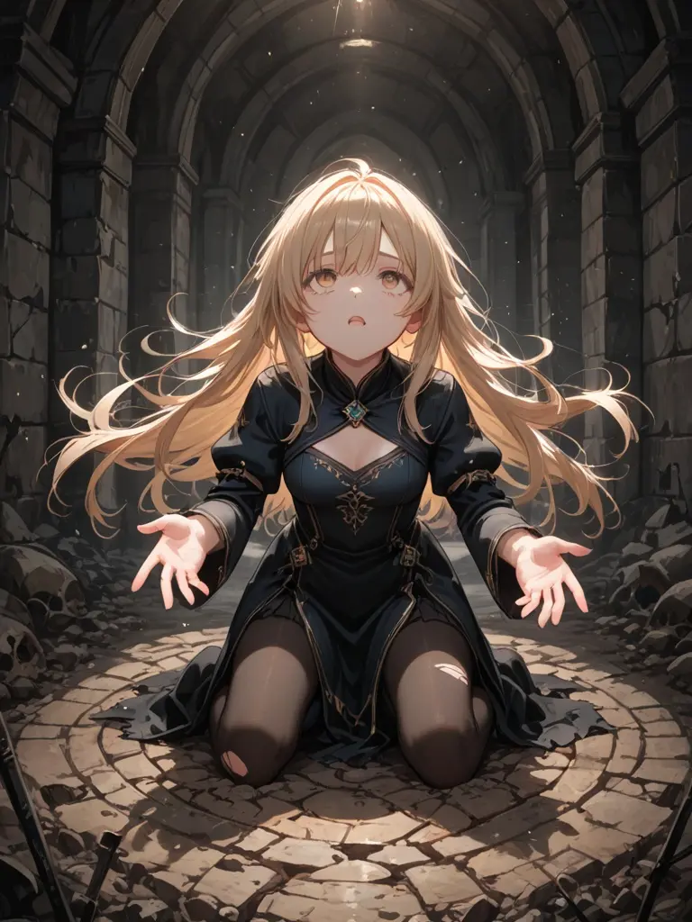 Piedol787의 穴に落ちた女性