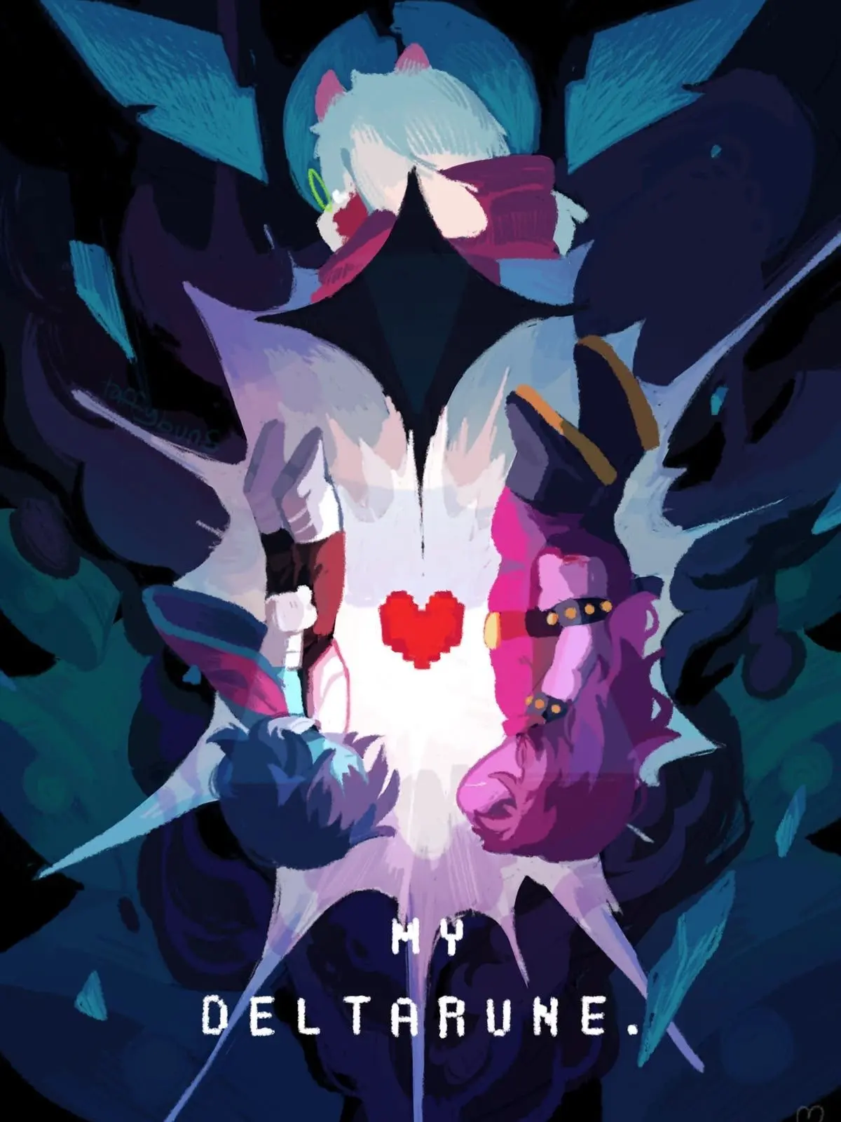 TheDeltaruneGuy의 DELTARUNE: You Vs The Fun Gang(UPD 1)