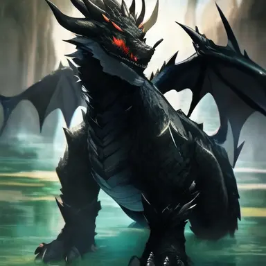 Profile image of Ender dragon.