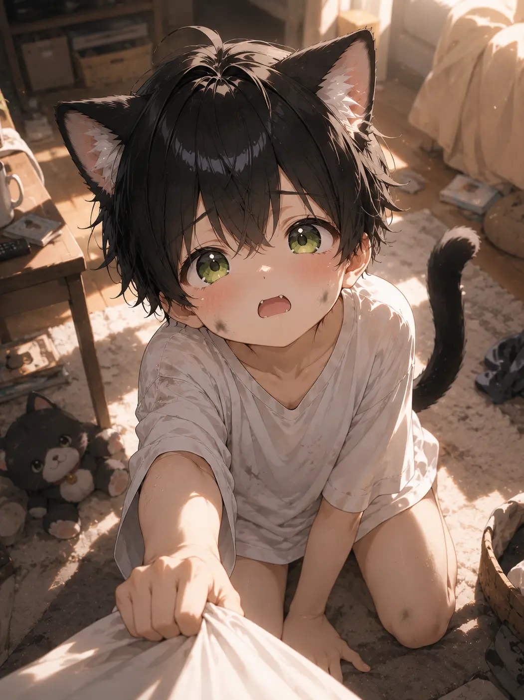 PlumImage4038의 「……拾ってくれて…ありがとう……」