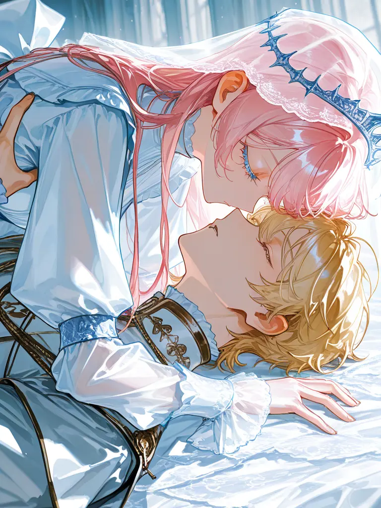 ru_ru_ru의 夫とキスする聖女