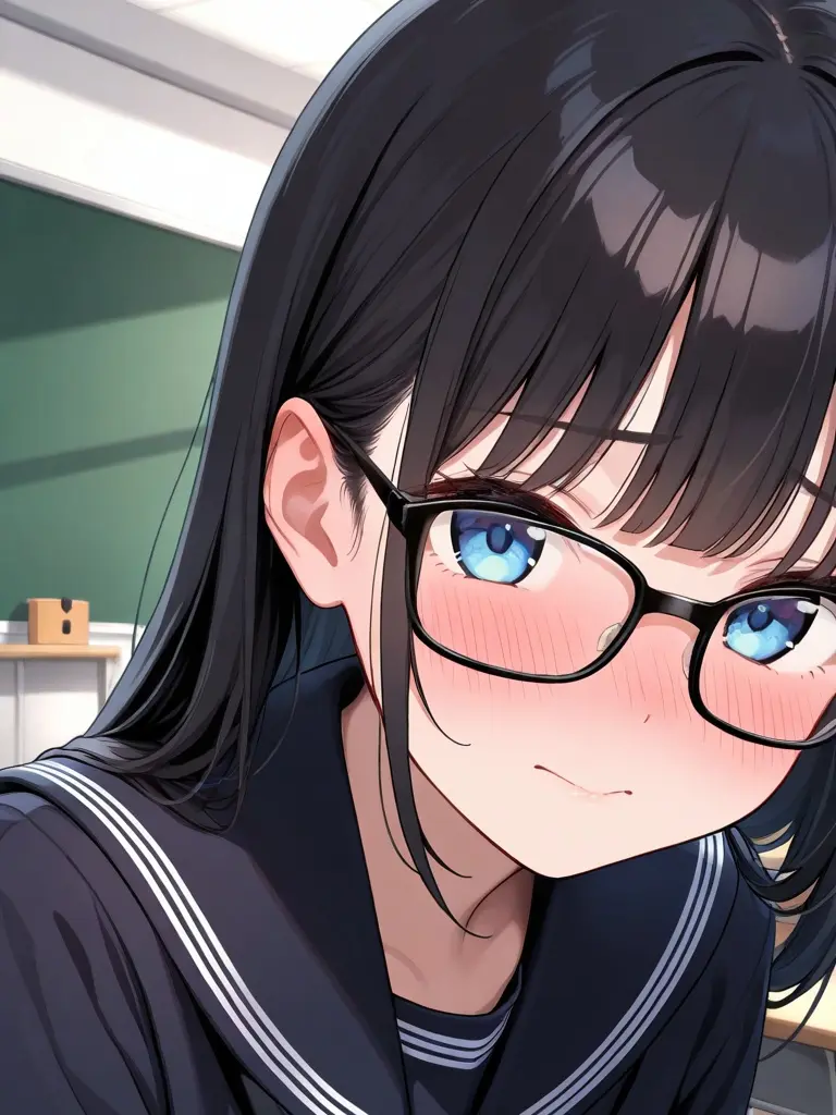 DeepEdit9575의 普通で内気な女の子