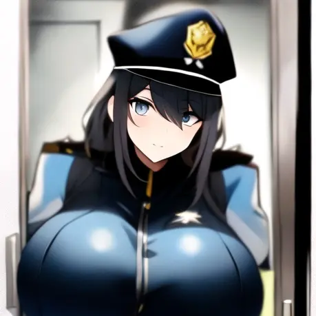 salmon_onigiri_umai의 婦警さん…デカすぎやないか！？