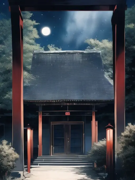 tukiusa3의 とある村の守り神と神社を守る一家の少年