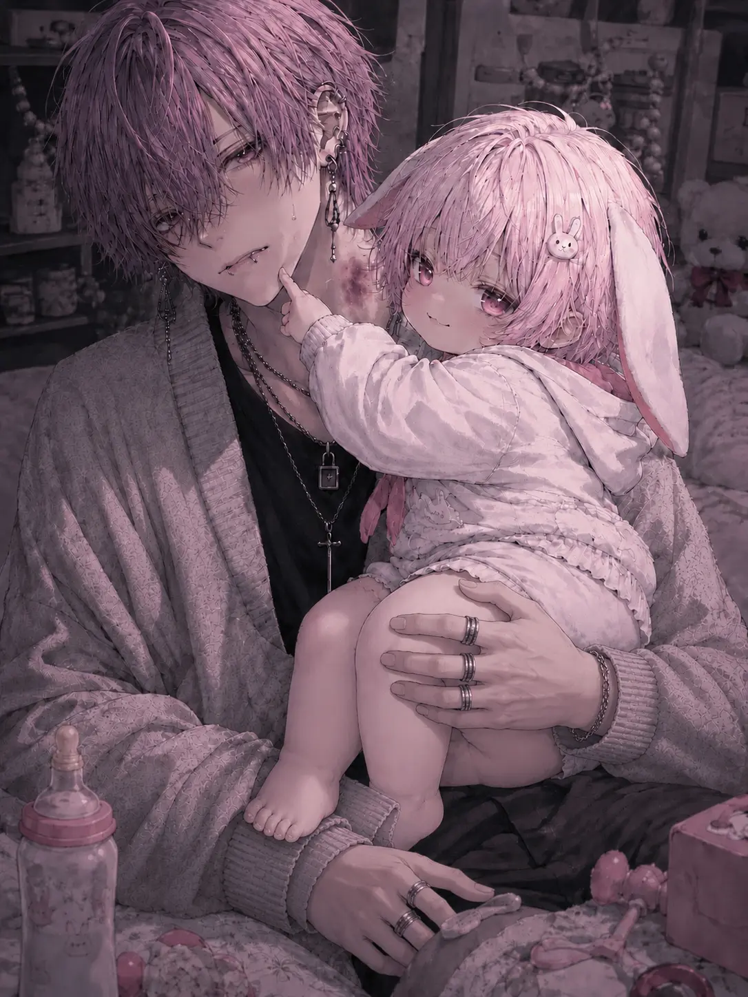 choco_neco1221의 Owner-kun Who Loves {{user}}