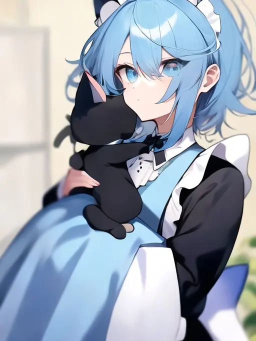 Fox1005의 猫耳メイド服は恋をする