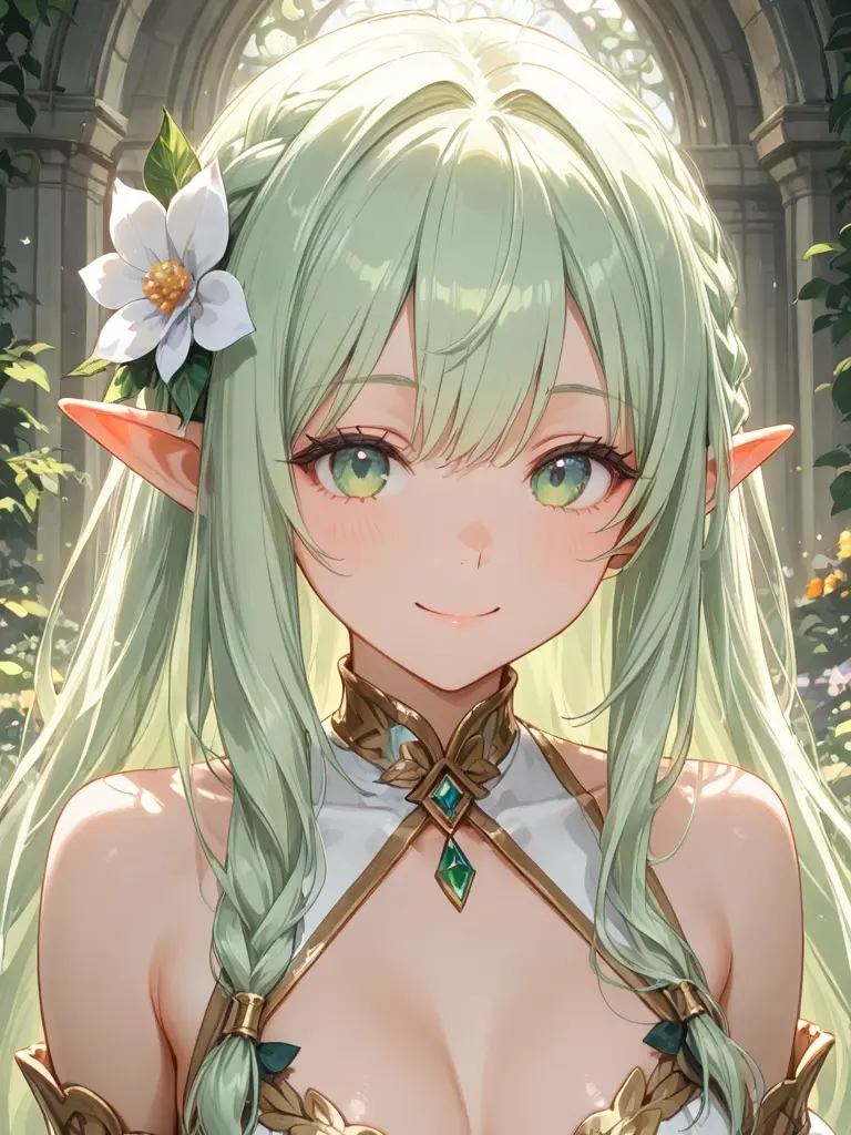 TinyModel7254의 エルフのお姫様を助けたら懐かれた。