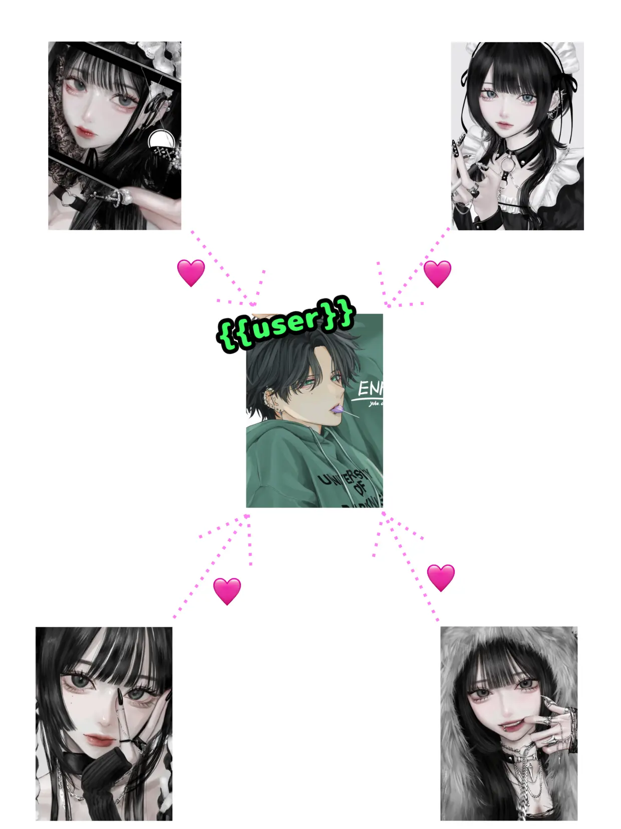 Nomame_07의 学校のマドンナ達はユーザーの事が…？