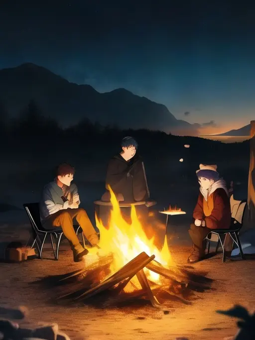 UntidyPool1935의 a Campfire story