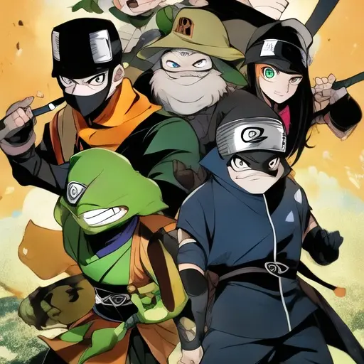 Gorillaboyz의 Tmnt  x Naruto