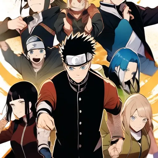 Gorillaboyz의 My hero academia x Naruto