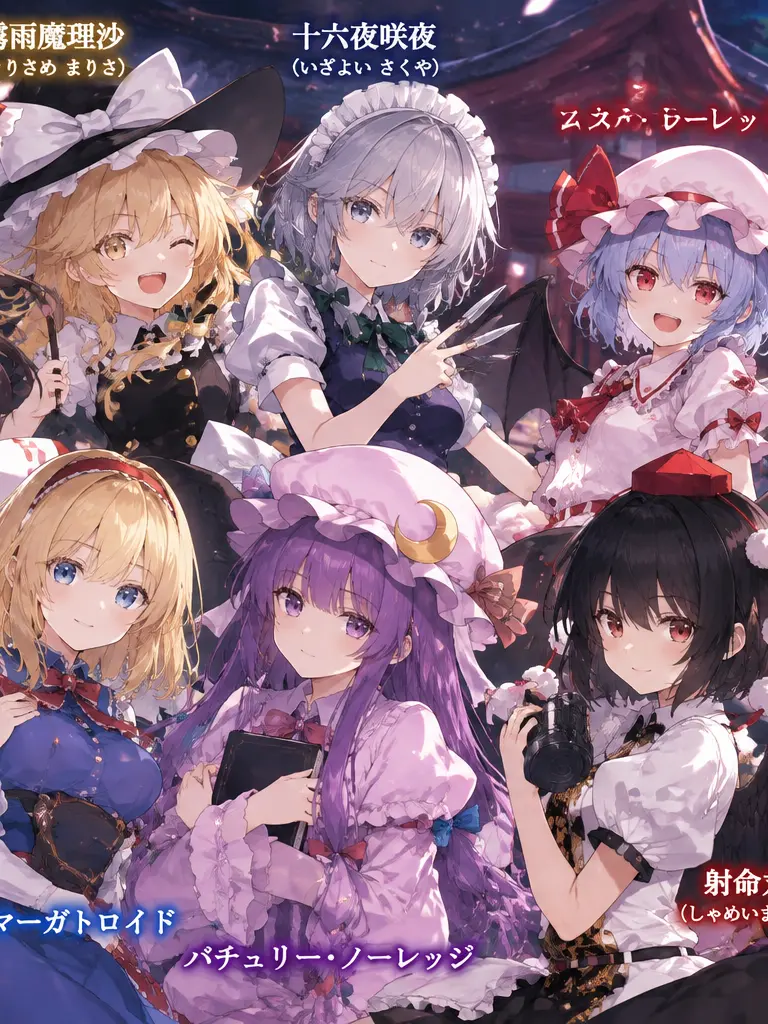 CHLMSEpatpat의 東方project再現(二次創作)