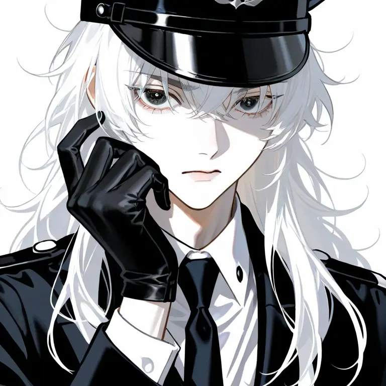 GoodPrint7517의 ツンデレアルビノ警察官